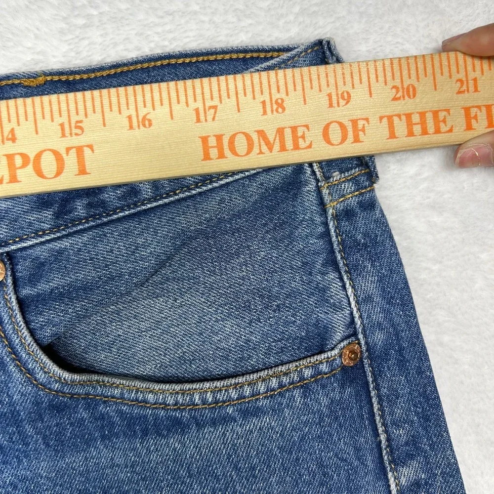 Levi's 501XX Jeans Men's Blue Denim Pockets Classic Straight Button Fly‎ - 38X29